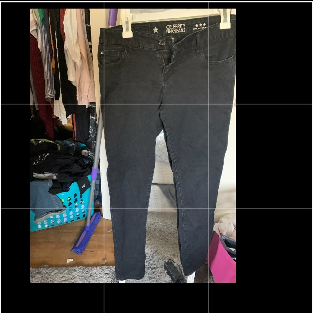 Black jeggings